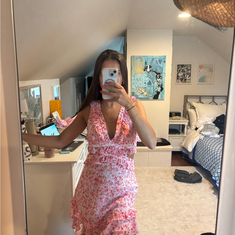 Floral Pink Dress